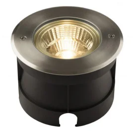 FURI - 15W - alu / verre - 1200lm - dia 180mm x 120mm - IP67 - alu brossé