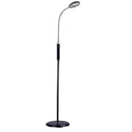 SAFRANE - 5W - acier - 400lm - 3000K - 220mm x 1400mm - noir / chromé