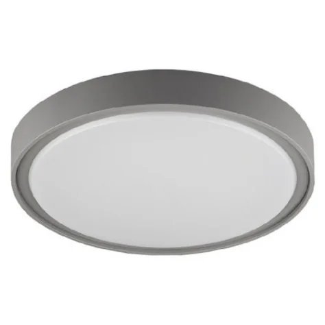 GOA rond - 15W - plastic - 1030lm - 3000K - IP65 - dia 260mm x 44mm - gris