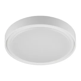 GOA rond - 15W - plastic - 1030lm - 3000K - IP65 - dia 260mm x 44mm - blanc
