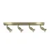 RUNE - 4x GU10 5W - 2700K - acier - 55mm x 560mm x 150mm - bronze