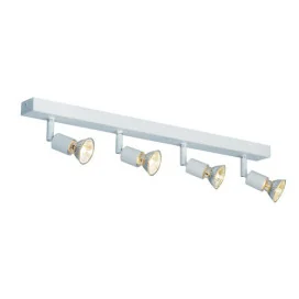 RUNE - 4x GU10 5W - 2700K - acier - 55mm x 560mm x 150mm - blanc mat