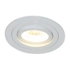 LINUX rond - GU10 - alu - 5W - dia 90mm x 70mm - blanc