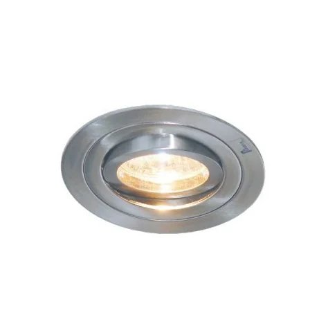 LINUX rond - GU10 - acier - 5W - dia 90mm x 70mm - acier brossé