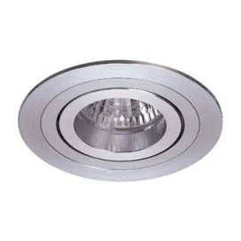 LINUX rond - GU10 - alu - 5W - dia 90mm x 70mm - alu brossé