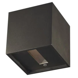 NEMO - 1x G9 2,5W - alu - 386lm - 3000K - 102mm x 102mm x 102mm - noir mat