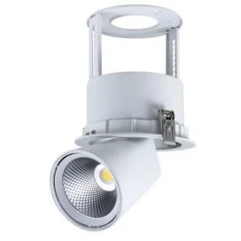 MITROX spot encastrer - boîtier vide - alu - installation 130mm x 169mm - blanc