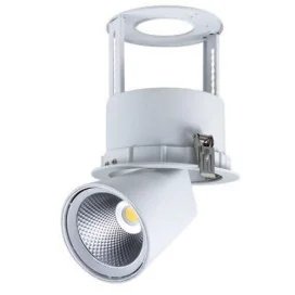 MITROX spot encastrer - boîtier vide - alu - installation 130mm x 169mm - blanc