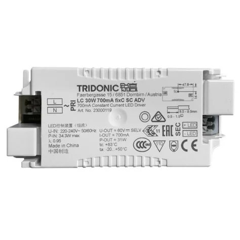 TRIDONIC LED driver - 23W - 700mA