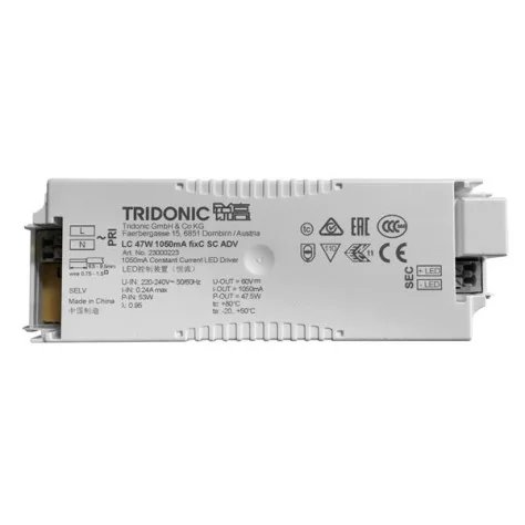 TRIDONIC LED driver - 33W - 1050mA