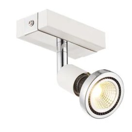 ROBUS spot 1xGU10 5W LED incl.blanc/chromé