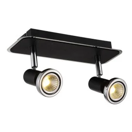 XZIBIT spot 2xGU10 5W LED incl. noir/chromé