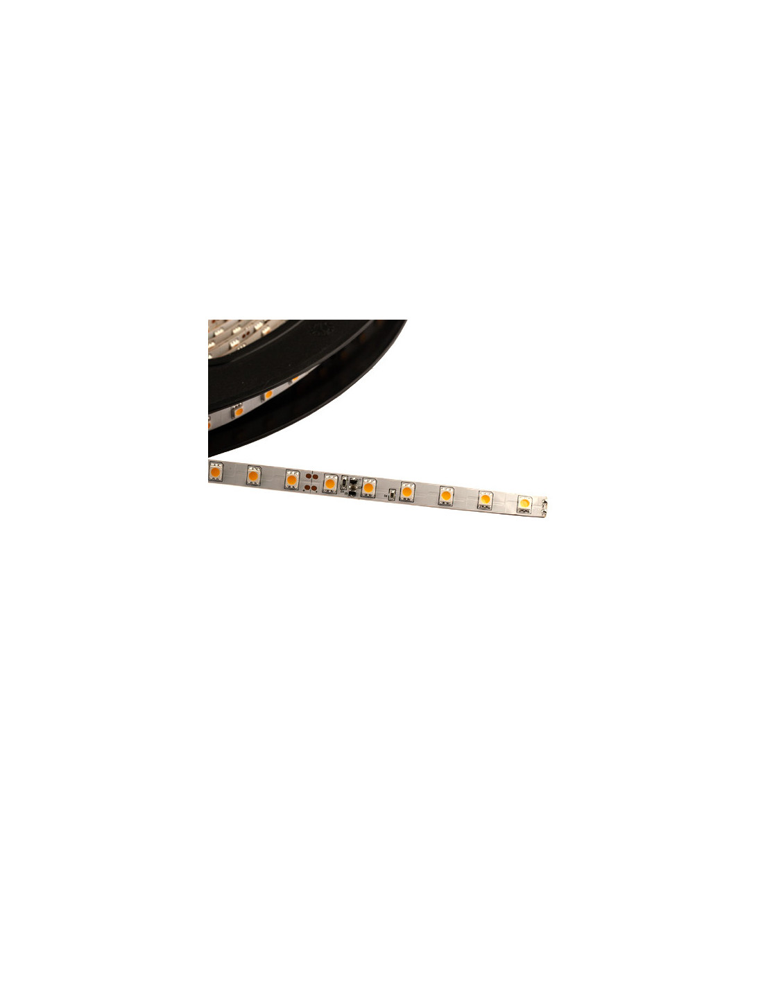LED Strip - 24VDC - 12w/m - 1200lm/m - 3000K - IP20 - max 20m - par 10cm