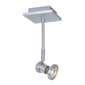 NUBIS + X-Base - 1x GU10 - alu - max 50W - 115mm x 190mm - IP20 - alu