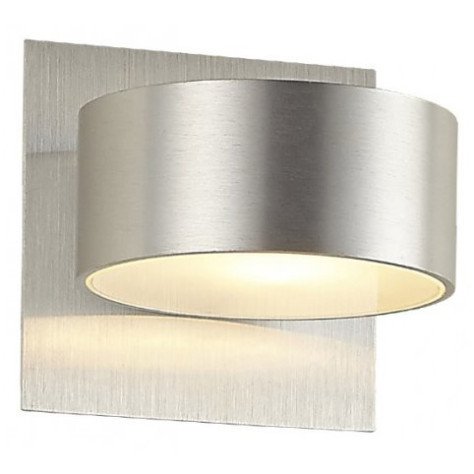 NIC-NAC - 1x G9 2,5W - alu / verre - 2700K - 80mm x 80mm x 105mm - alu brossé