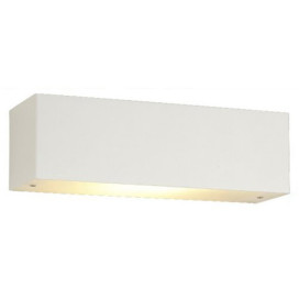 FLUO - 1x R7S 10W - alu / verre - 2700K - 245mm x 75mm x 82mm - blanc mat