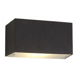 FLUO - 1x G9 2,5W - alu / verre - 2700K - 140mm x 75mm x 80mm - noir mat
