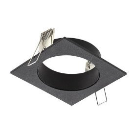 ZOOM BASE - base encastré 1 lampe - alu - 95mm x 95mm x 90mm - noir