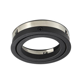 ZOOM INSERT I - alu - dia 70,2mm - orientable 30° plat - noir