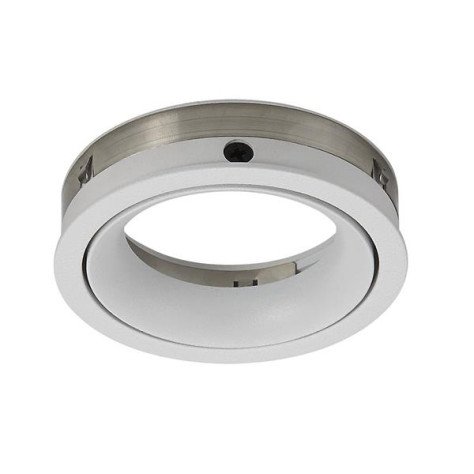 ZOOM INSERT II - alu - dia 70,2mm - orientable 30° arrondie - blanc