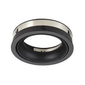 ZOOM INSERT II - alu - dia 70,2mm - orientable 30° arrondie - noir
