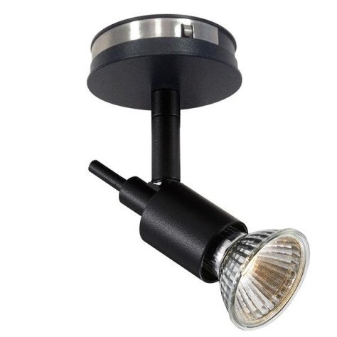 SONAR INSERT II - alu - 115mm x 30mm - pour GU10 - noir