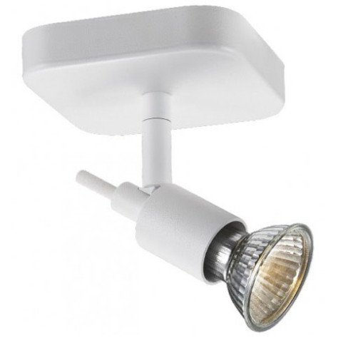 SONAR II - 1x GU10 5W - aluminium - 2700K - 100mm x 100mm x 140mm - blanc mat