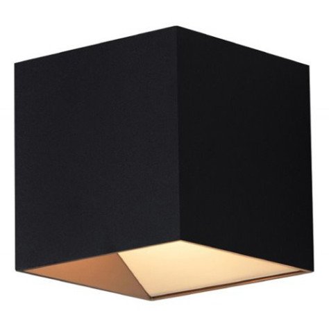 PURE applique - 11W COB - alu - 770lm - 3000K - 106mm x 116mm x 106mm - noir