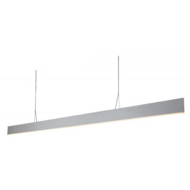 PURE pendule longue - 42W - alu - 2940lm - 3000K - 2500mm x 1200mm - blanc mat