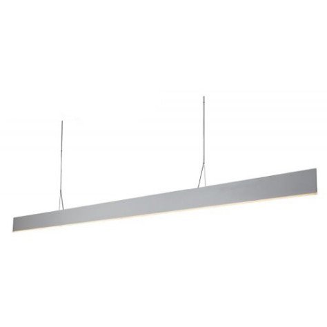 PURE pendule longue - 42W - alu - 2940lm - 3000K - 2500mm x 1200mm - blanc mat