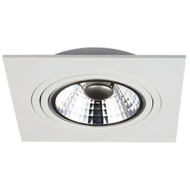 ZOOM AR111 - 1x 12W - alu - 1130lm / 650lm - 2700K - 180mm x 180mm - blanc