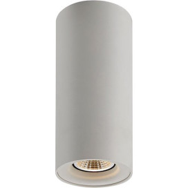 ZOLAN - 1x GU10 - alu - 5W - 400lm - 2700K - dia 74,5mm x 180mm - blanc
