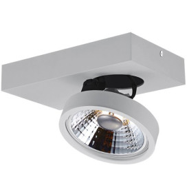 AEON - 1x AR111 12W - 30° - alu - 2700K - 120mm x 200mm x 140mm - blanc mat