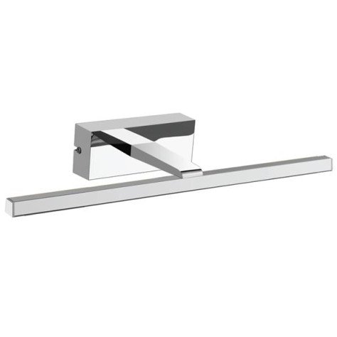 AMUR led - 8W - alu - 3000K - 450lm - 453mm x 60mm x 183mm - IP23 - chromé