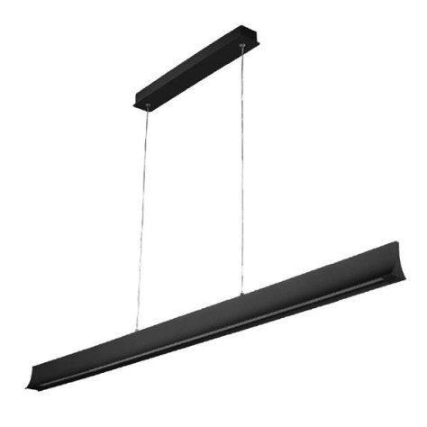 AKARI pendule - 36W - 3000K - 1600lm - 1800mm x 65mm x 1500mm - dimmable - noir