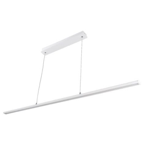LINO pendule - 24W - 3000K - 1970lm - 1170mm x 65mm x 1500mm - dimmable - blanc