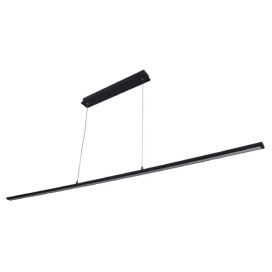 LINO pendule - 36W - 3000K - 2867lm - 1766mm x 65mm x 1500mm - dimmable - noir