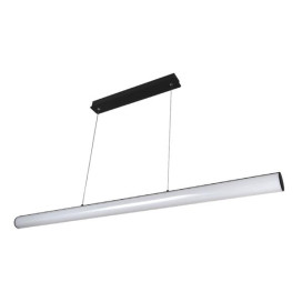 RORY pendule - 24W - 3000K - 2867lm - 1170mm x 65mm x 1500mm - dimmable - noir