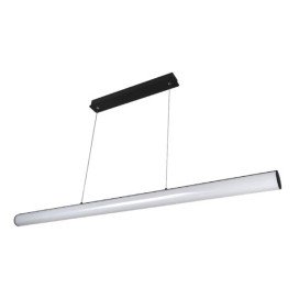 RORY pendule - 24W - 3000K - 2867lm - 1170mm x 65mm x 1500mm - dimmable - noir