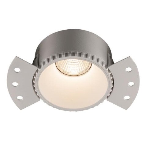 CASSO Round trimless - GU10 - alu / plexi - max 50W - 80mm x 75mm x 55mm - blanc