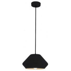 KONO pendule - E27 - max 60W - acier - dia 240mm x 1377mm - noir / blanc