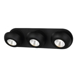 OLEO - module led 21W - 3000K - 2340lm - 390mm x 110mm x 90mm - dimmable - noir