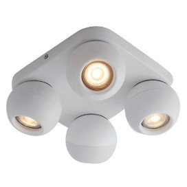 TRITON 4L carré, GU10 (excl) blanc