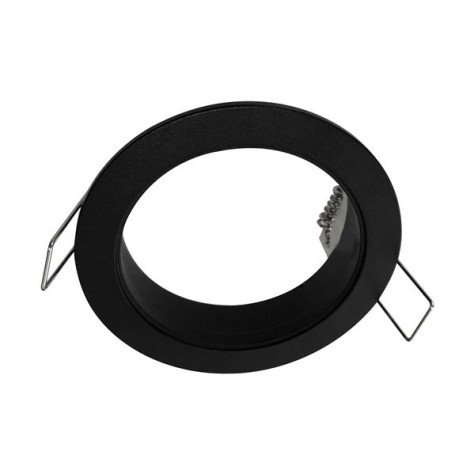 ZOOM BASE - base encastré 1 lampe - alu - dia 94mm x 90mm - noir