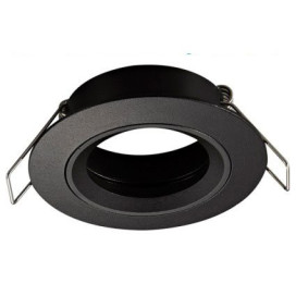 SATURN spot encastré - fix - dia 80mm - noir mat