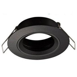 SATURN spot encastré - fix - dia 80mm - noir mat