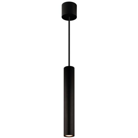 Lopal pendule - 1x 4W AC COB LED - 2700K - 1x 360lm - dimmable - noir