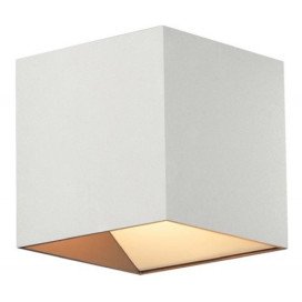 PURE luminaire mural 11W COB - alu - 770lm - 3000K - 106mm x 116mm x 106mm blanc