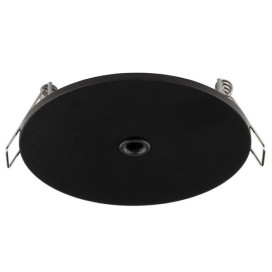 90mmd75mm socle encastré pour pendule - noir