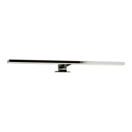EVIA lampe miroir - IP44 - SMD2835 LED - 8W - 600lm - 2700K - CRI90 - chromé